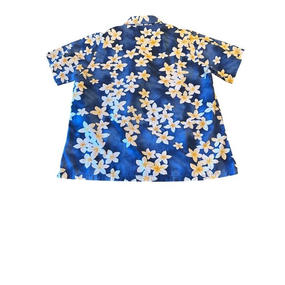 Royal Creations Hawaiian Shirt Floral Pattern Short Sleeve Large Tropical - Picture 4 of 4